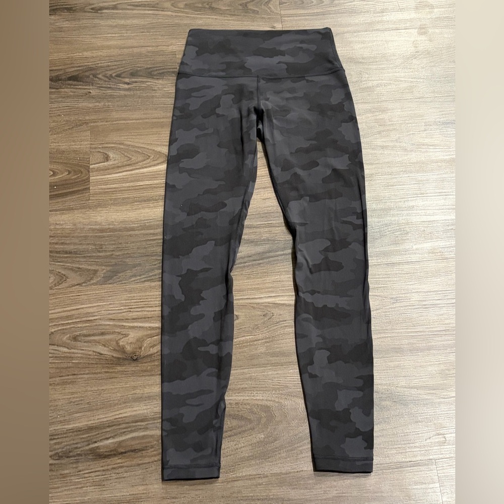Lululemon Align High-Rise Pants (28in) Heritage 365 Camp Deep Coal - Size 6 - Picture 3 of 5